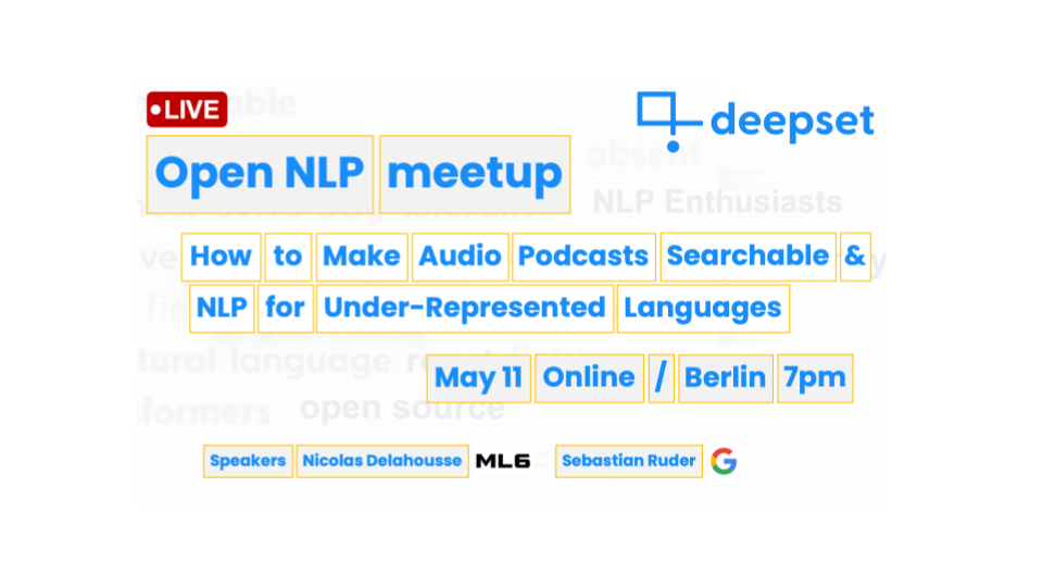 How to Make Audio Podcasts Searchable & NLP for Under-Represented Languages
